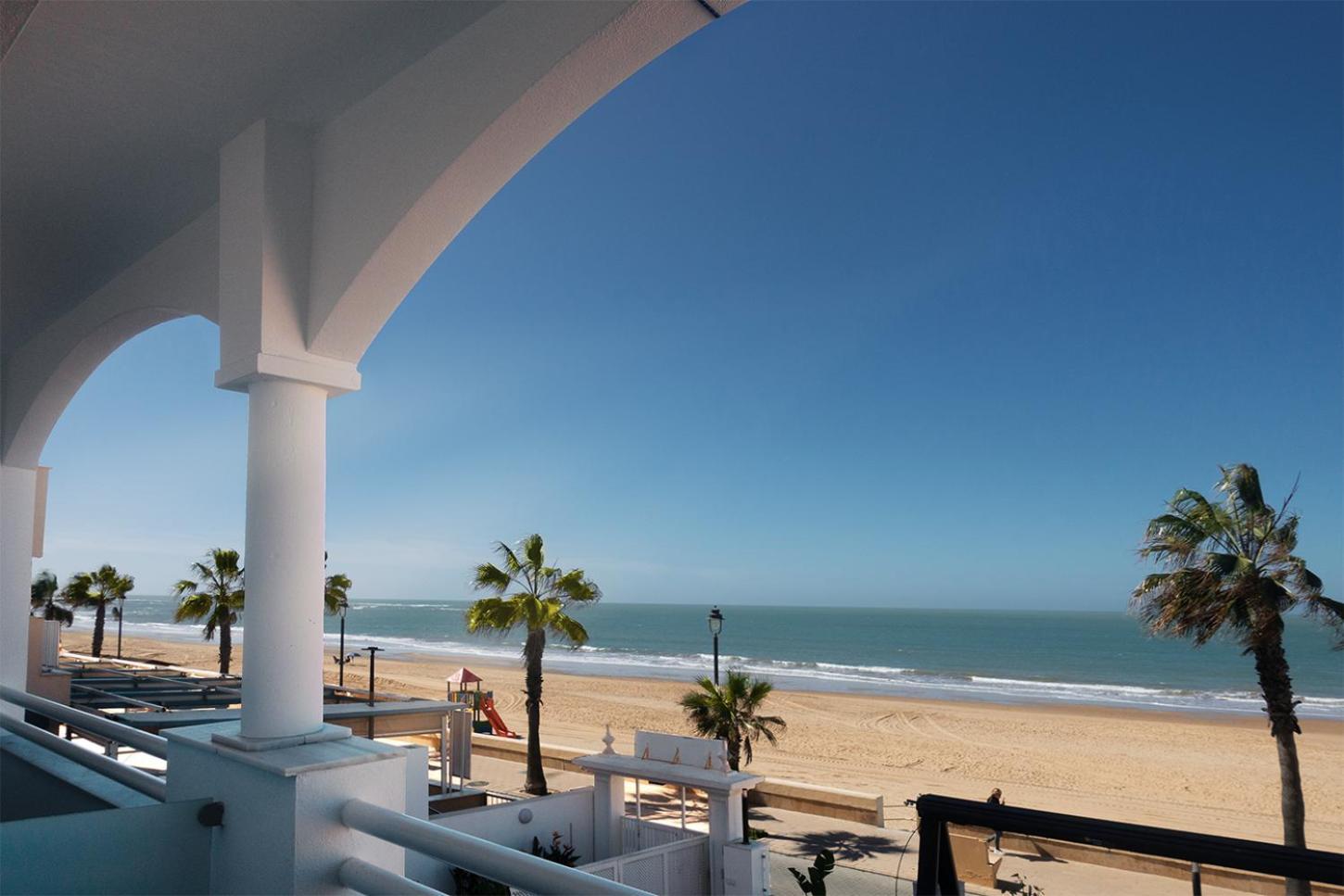 Hotel Vertice Chipiona Mar Exterior foto