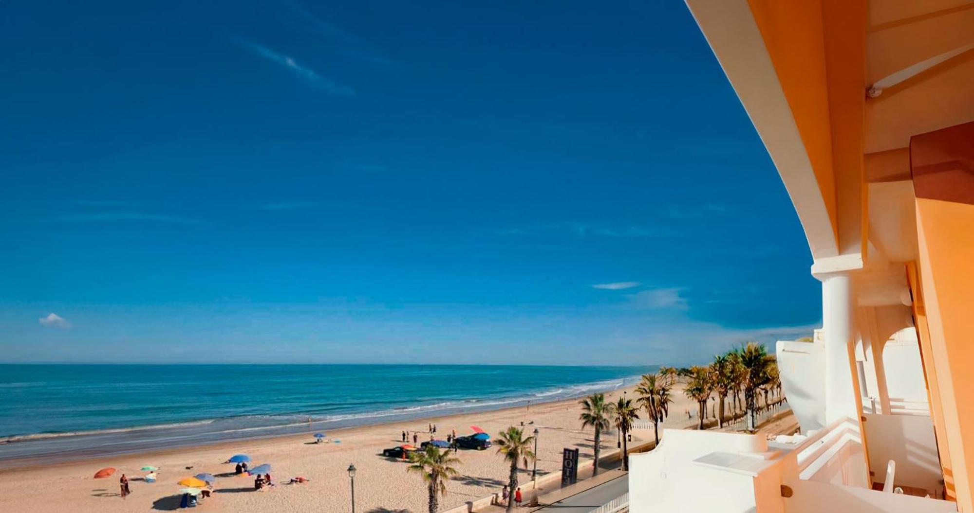 Hotel Vertice Chipiona Mar Exterior foto